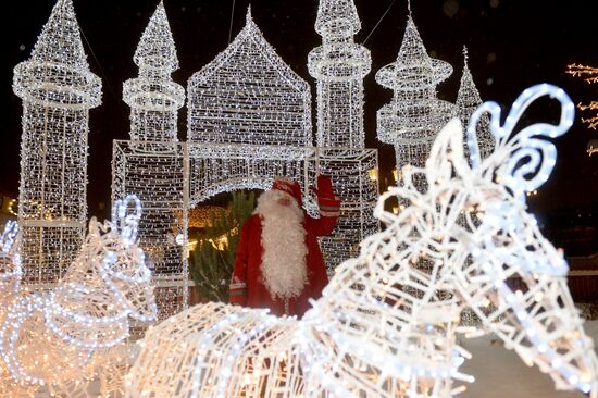 New Year Kremlin Embankment opened in Kazan