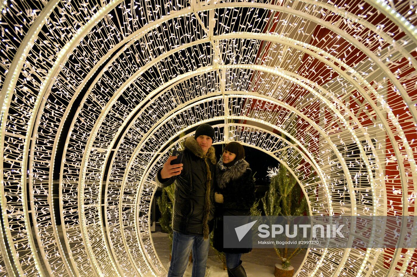 New Year Kremlin Embankment opened in Kazan