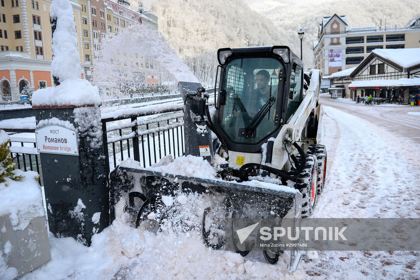 Winter season opened at Rosa Khutor alpine ski resort in Sochi