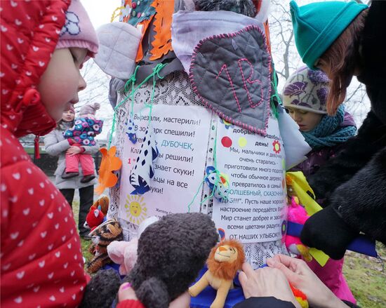 Warm Stories New Year event in the Kaliningrad Zoo