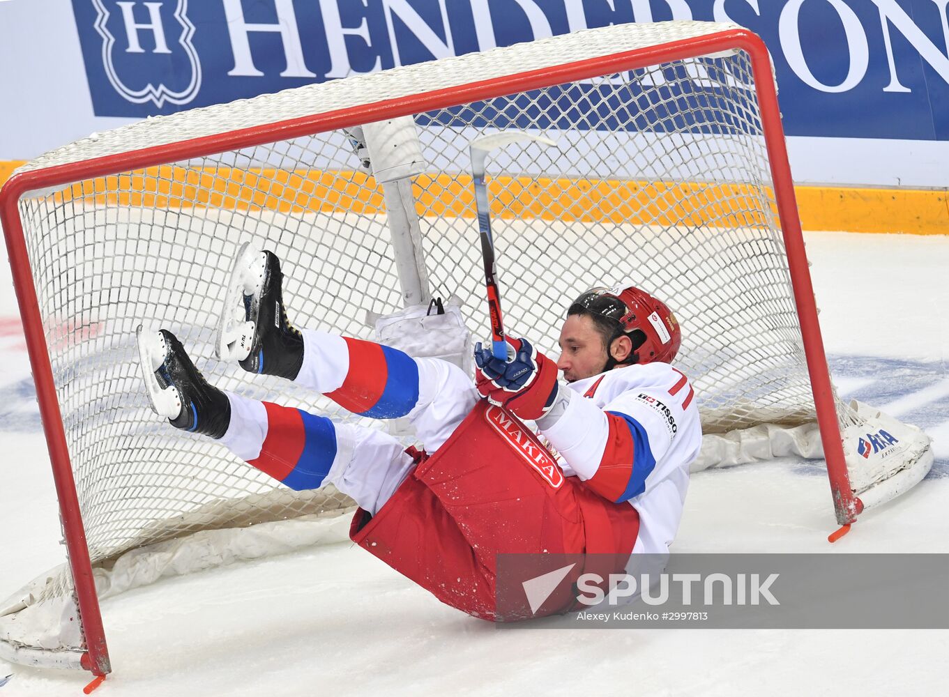Ice hockey. Channel One Cup. Russia vs. Finland