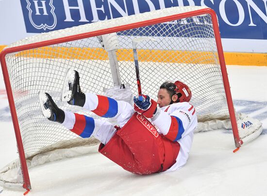 Ice hockey. Channel One Cup. Russia vs. Finland