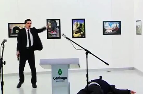Assassination attempt in Ankara on Russian Ambassador Andrei Karlov