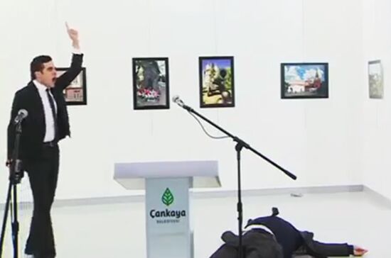 Assassination attempt in Ankara on Russian Ambassador Andrei Karlov