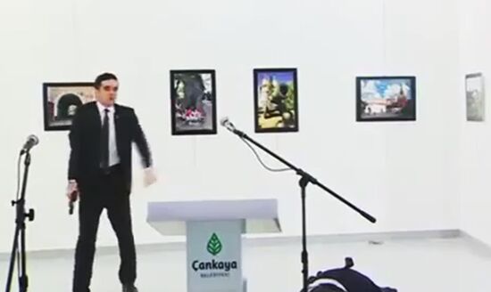 Assassination attempt in Ankara on Russian Ambassador Andrei Karlov