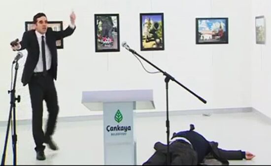 Assassination attempt in Ankara on Russian Ambassador Andrei Karlov