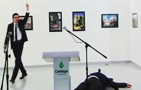 Assassination attempt in Ankara on Russian Ambassador Andrei Karlov