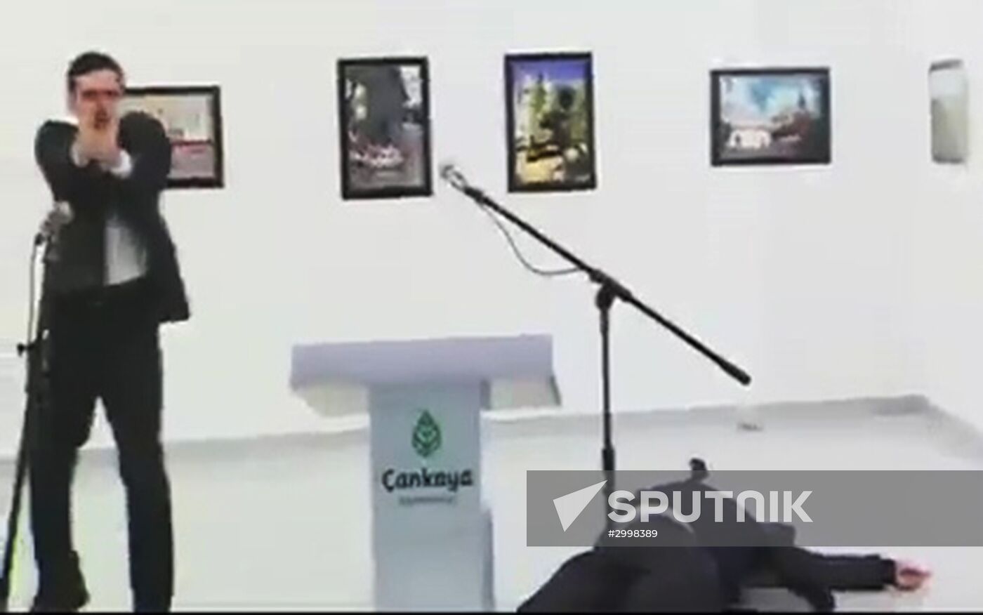 Assassination attempt in Ankara on Russian Ambassador Andrei Karlov