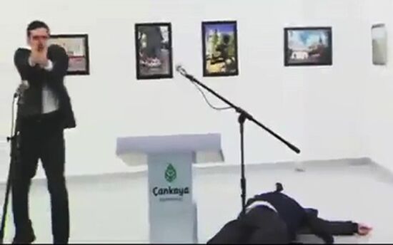 Assassination attempt in Ankara on Russian Ambassador Andrei Karlov