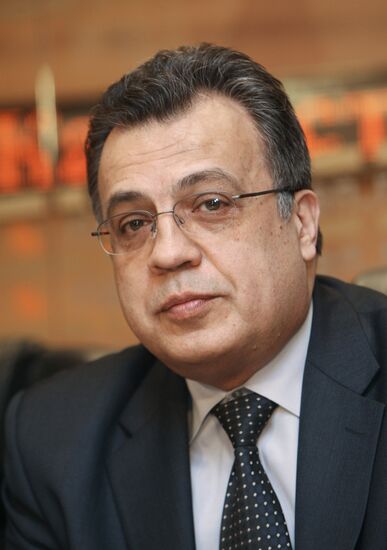 Assassination attempt in Ankara on Russian Ambassador Andrei Karlov