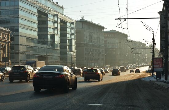 Zemlyanoi Val Street in Moscow