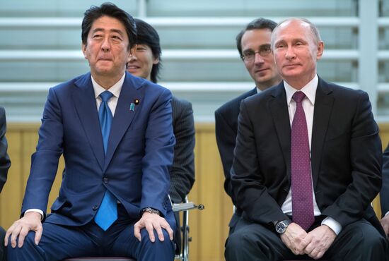 President Putin's official visit to Japan. Day two