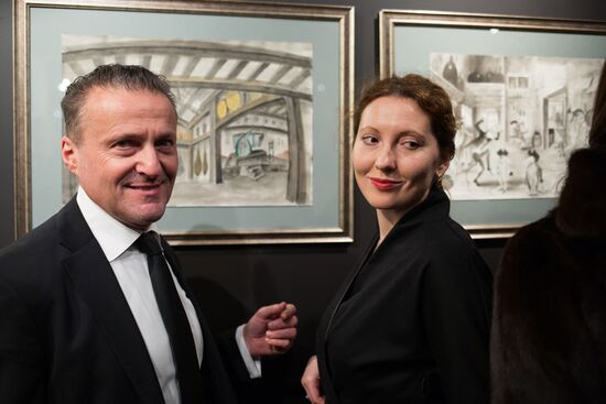 Mikhail Shemyakin's exhibition opens in Paris