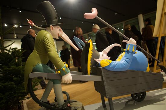 Mikhail Shemyakin's exhibition opens in Paris