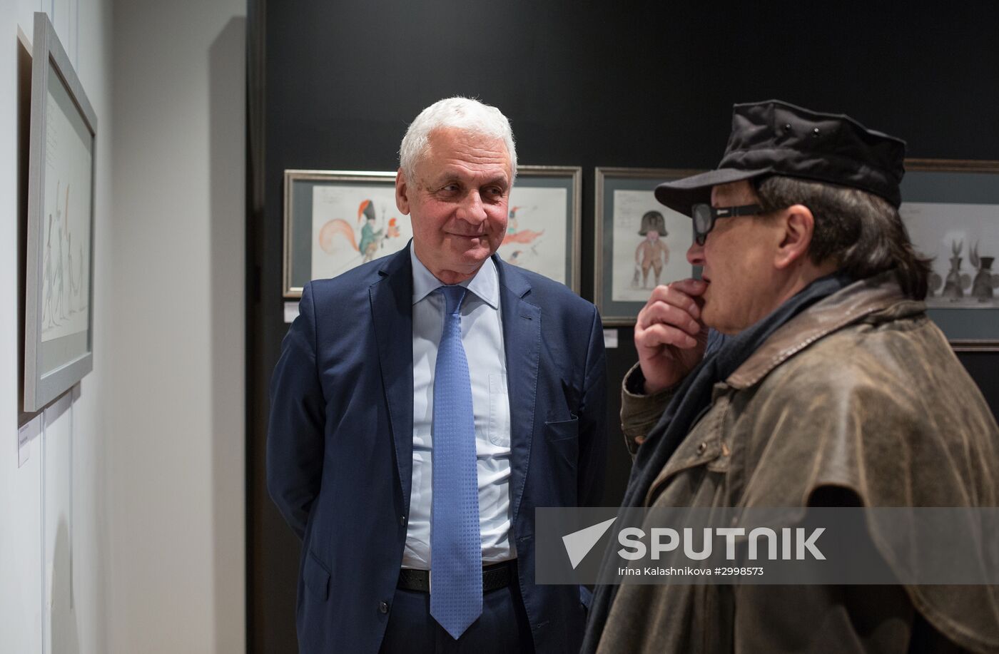 Mikhail Shemyakin's exhibition opens in Paris