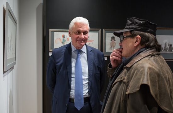 Mikhail Shemyakin's exhibition opens in Paris