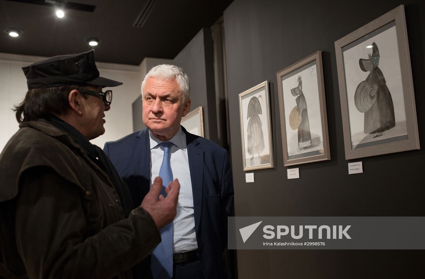 Mikhail Shemyakin's exhibition opens in Paris