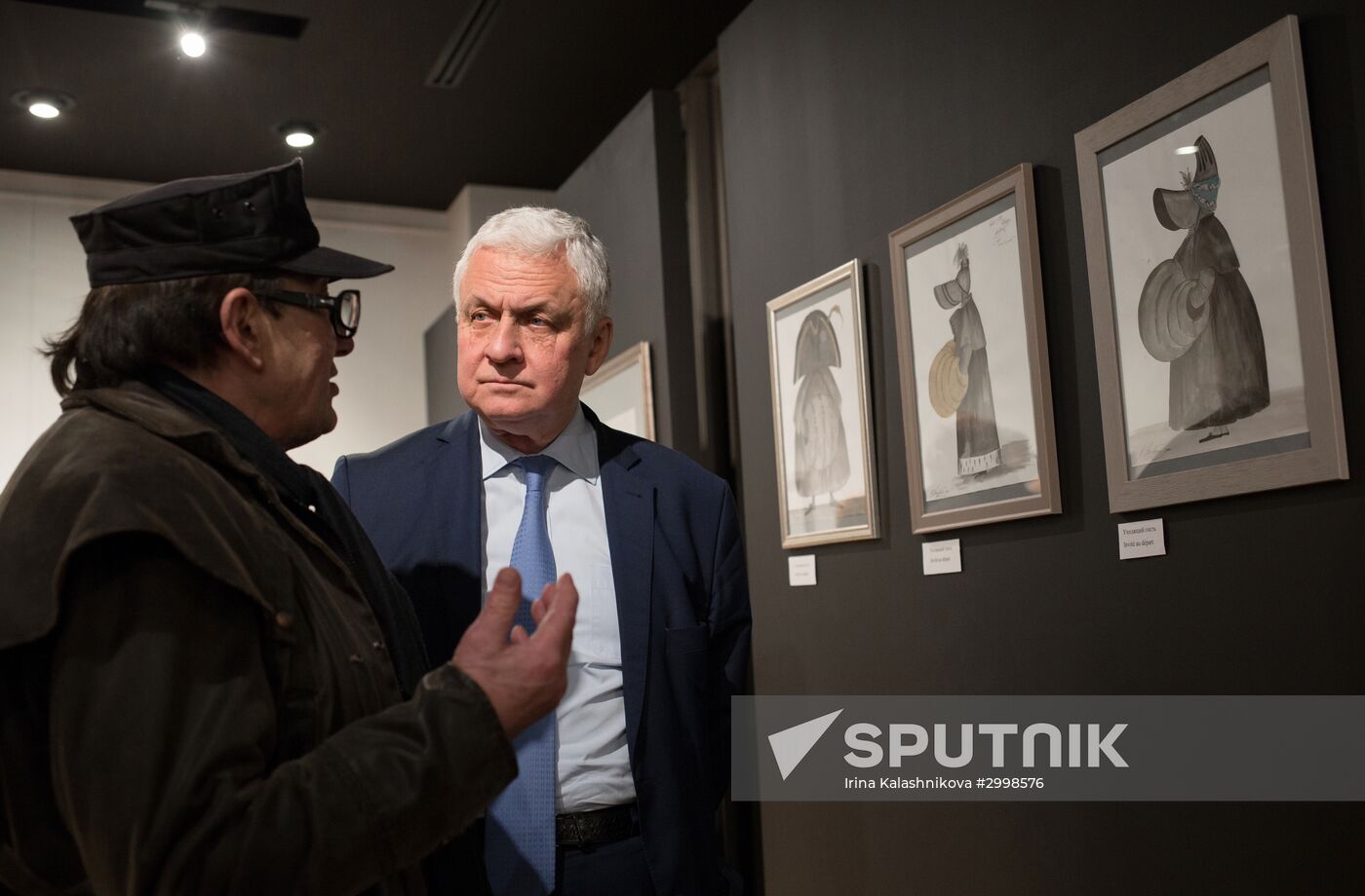 Mikhail Shemyakin's exhibition opens in Paris
