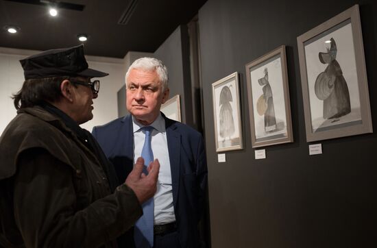 Mikhail Shemyakin's exhibition opens in Paris