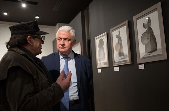 Mikhail Shemyakin's exhibition opens in Paris