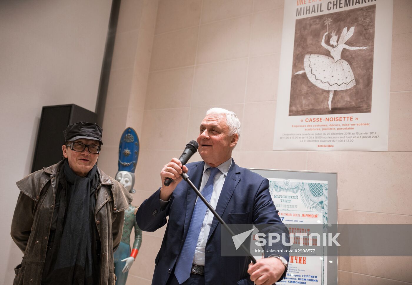 Mikhail Shemyakin's exhibition opens in Paris