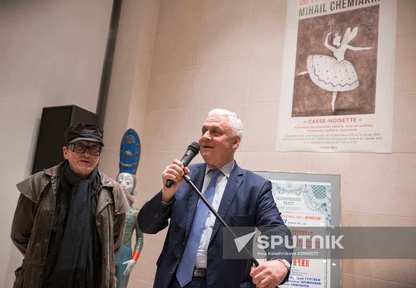 Mikhail Shemyakin's exhibition opens in Paris