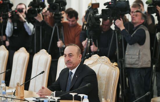 Russian, Iranian, Turkish Foreign Ministers meet in Moscow