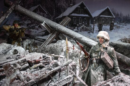 "Moscow. 1941 Counter-attack" 3D panorama