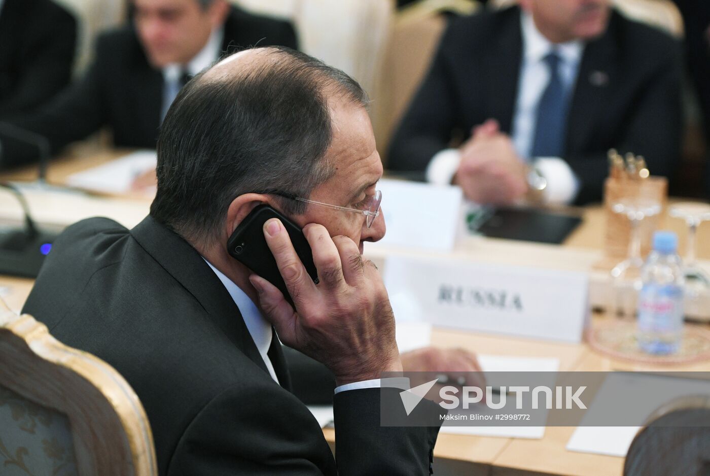 Russian, Iranian, Turkish Foreign Ministers meet in Moscow