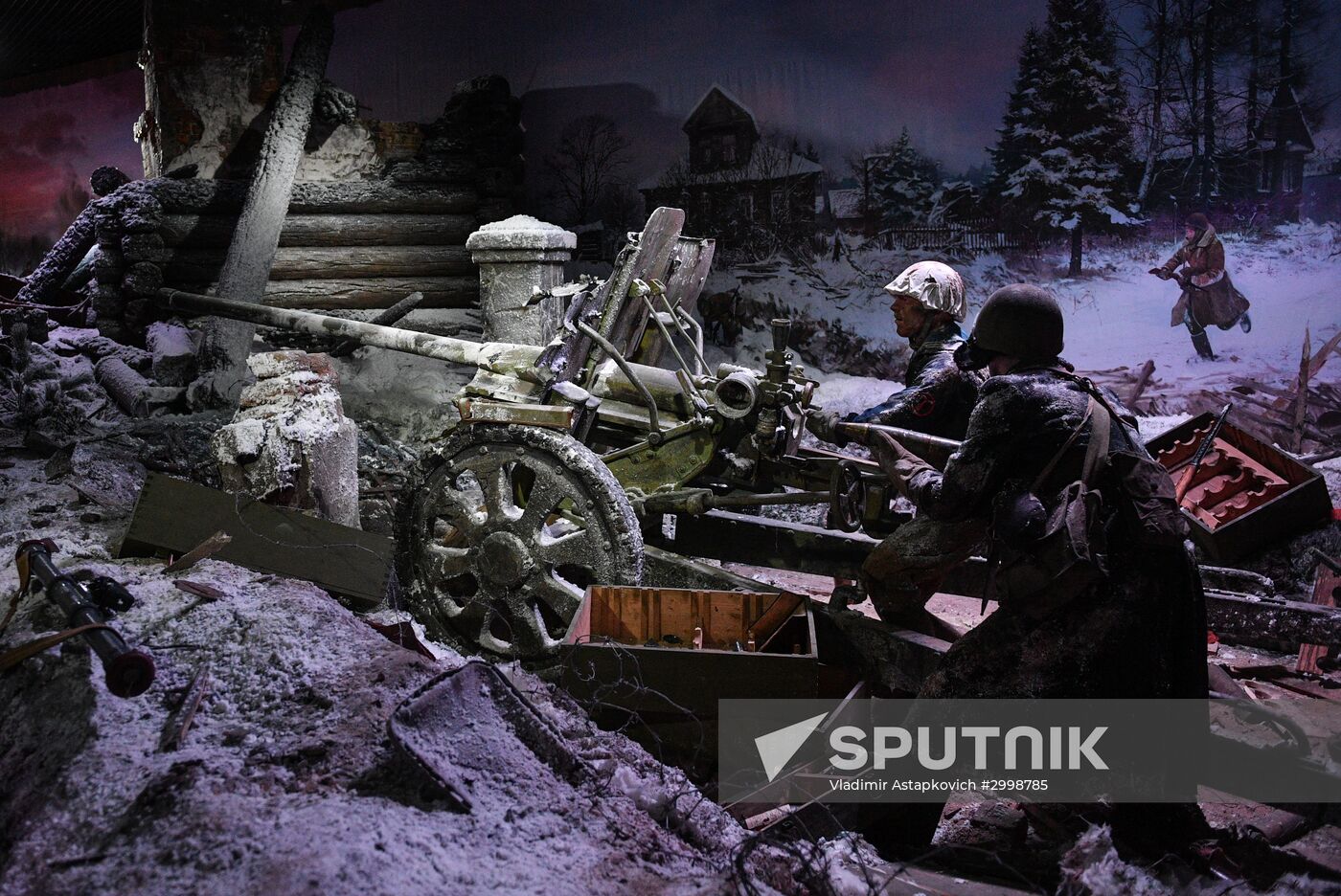 "Moscow. 1941 Counter-attack" 3D panorama
