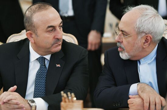 Russian, Iranian, Turkish Foreign Ministers meet in Moscow