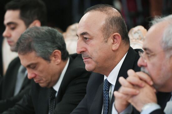 Russian, Iranian, Turkish Foreign Ministers meet in Moscow