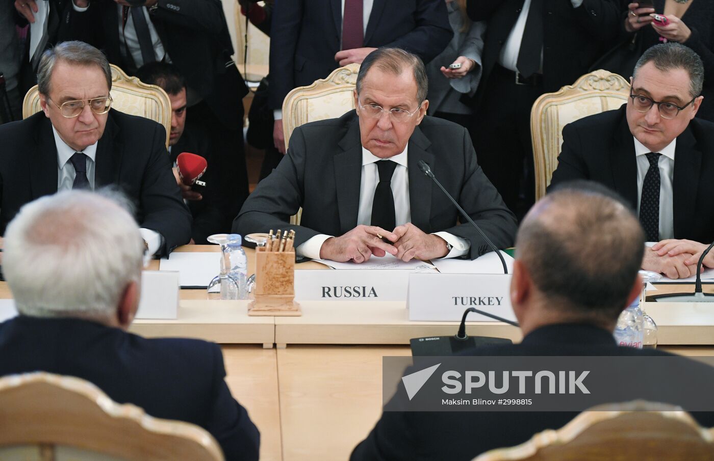 Russian, Iranian, Turkish Foreign Ministers meet in Moscow