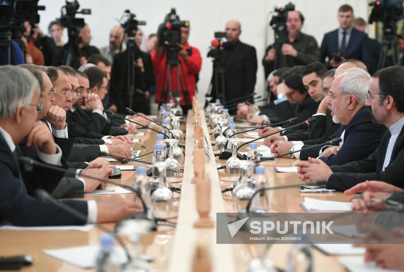 Russian, Iranian, Turkish Foreign Ministers meet in Moscow