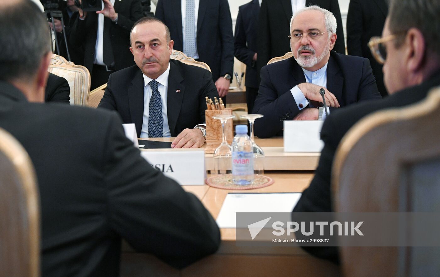 Russian, Iranian, Turkish Foreign Ministers meet in Moscow