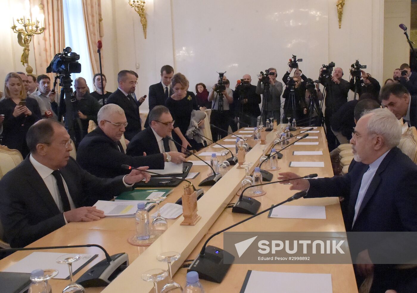 Russian, Iranian, Turkish Foreign Ministers meet in Moscow