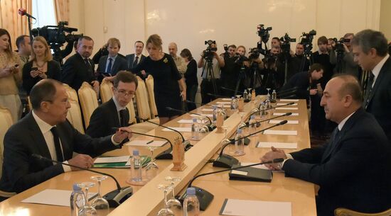 Russian, Iranian, Turkish Foreign Ministers meet in Moscow