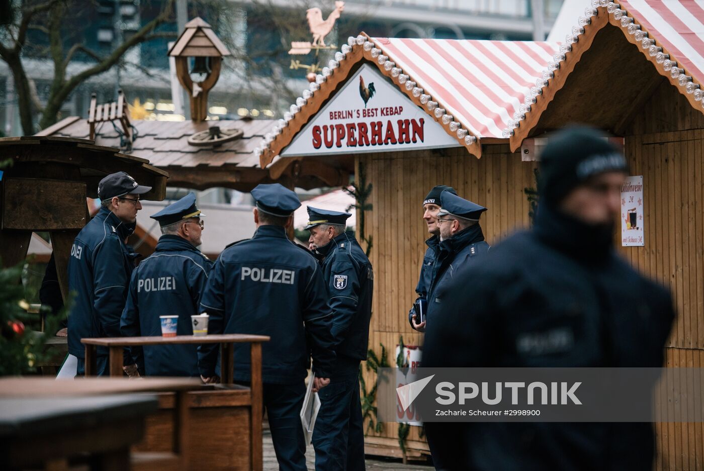 Scene of Berlin terror attack