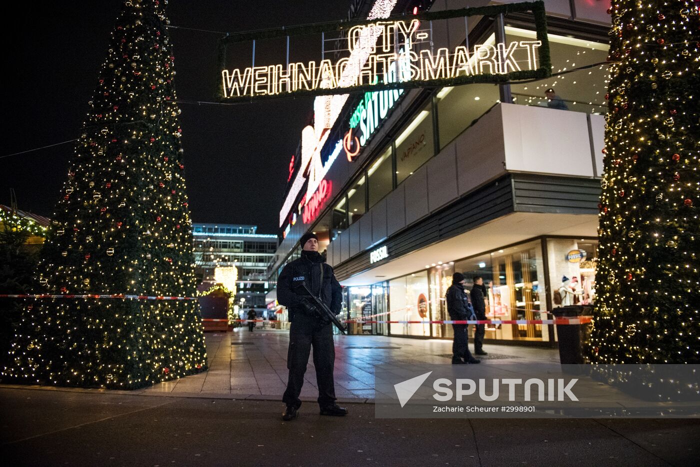 Scene of Berlin terror attack