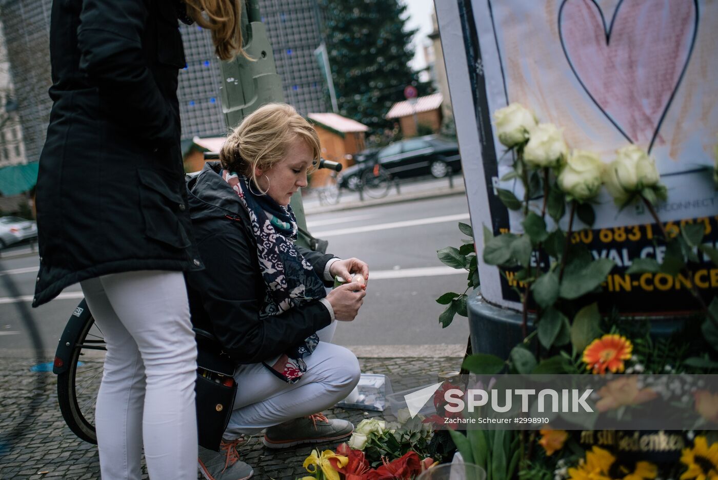 Scene of Berlin terror attack