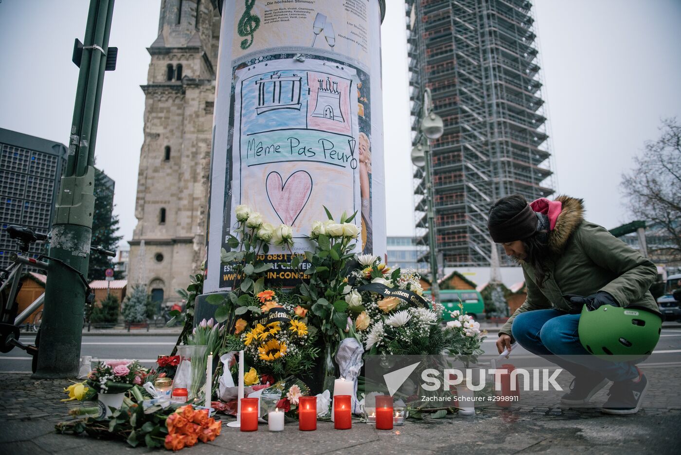 Scene of Berlin terror attack