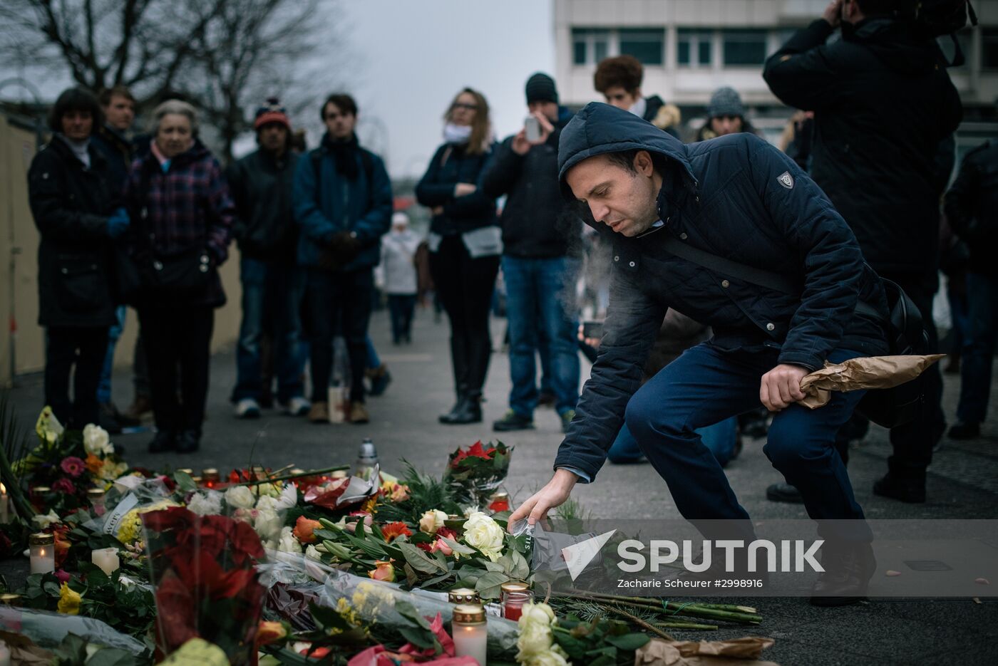 Scene of Berlin terror attack