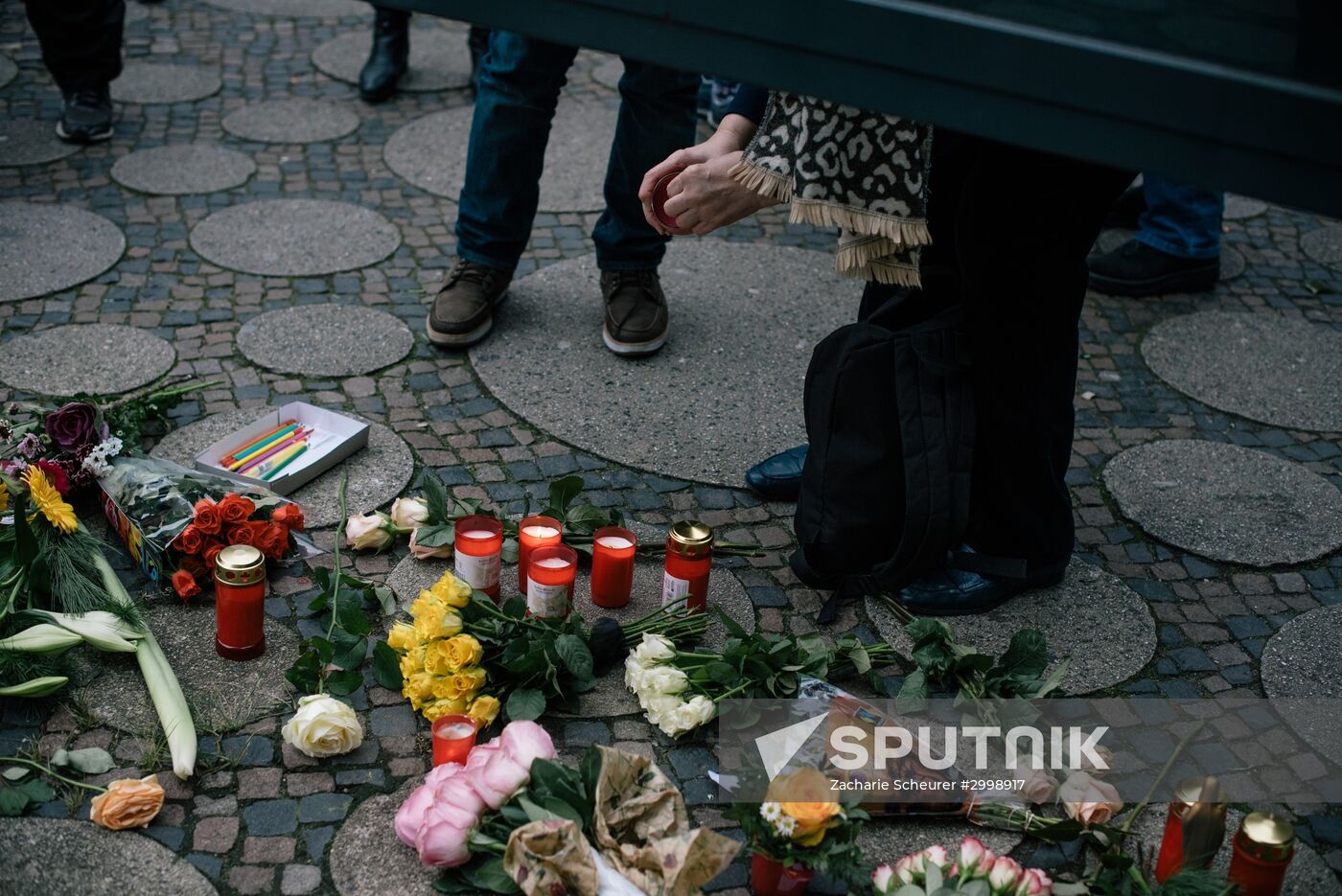 Scene of Berlin terror attack