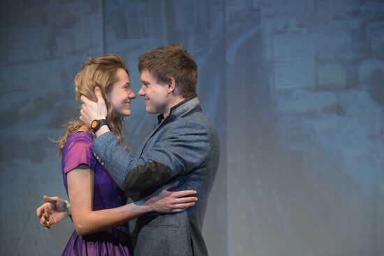 Rehearsal of play "The Mechanics of Love"