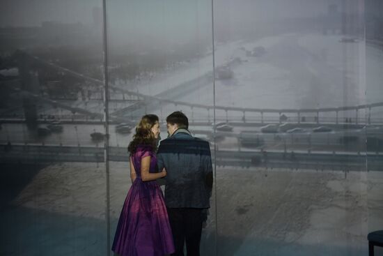 Rehearsal of play "The Mechanics of Love"