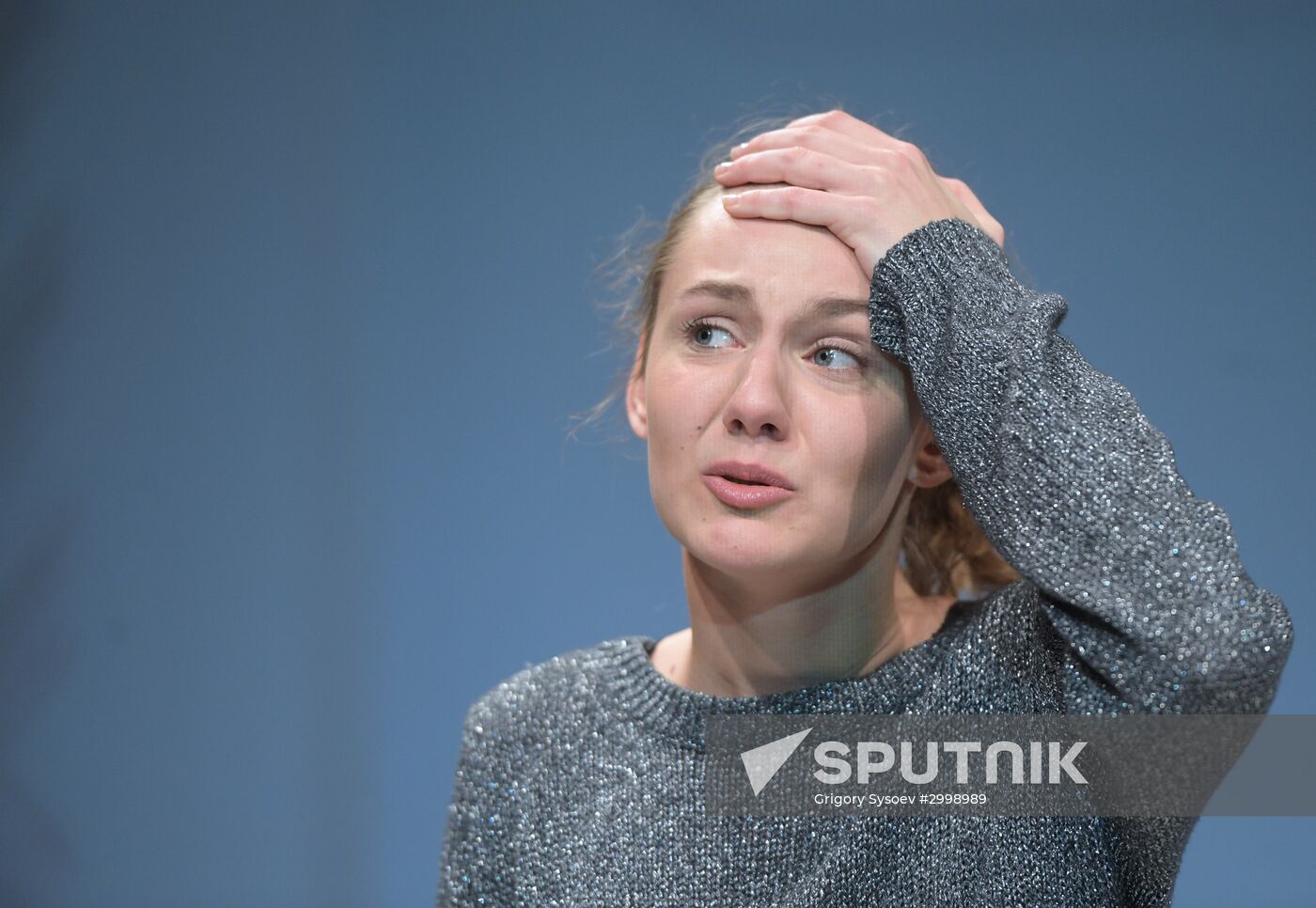 Rehearsal of play "The Mechanics of Love"