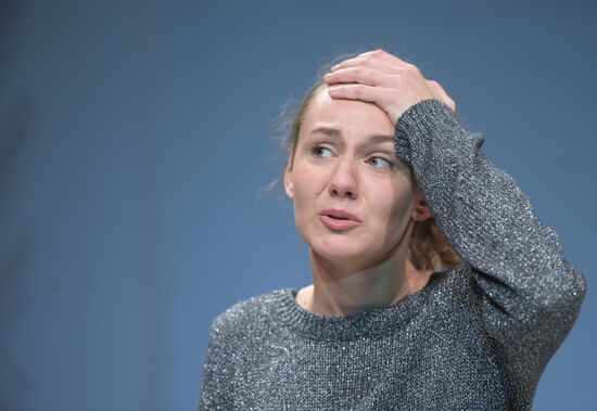 Rehearsal of play "The Mechanics of Love"