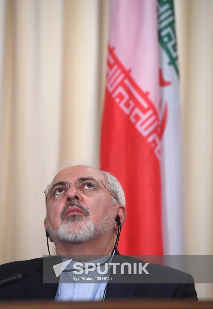 News conference by foreign ministers of Russia, Iran and Turkey