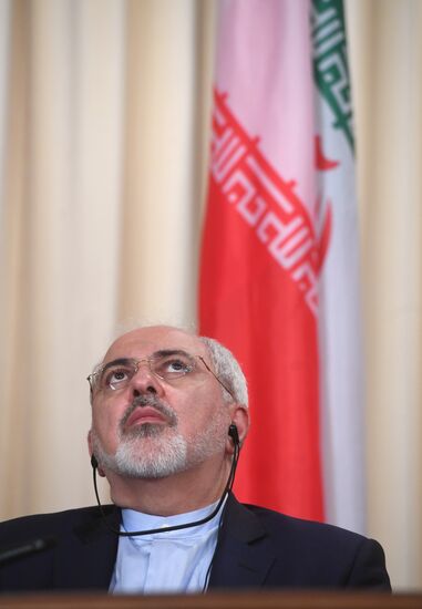 News conference by foreign ministers of Russia, Iran and Turkey