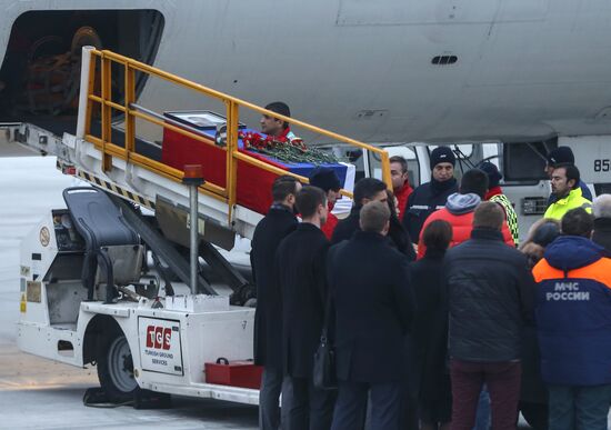 Farewell to Russian Ambassador Andrei Karlov in Ankara Airport